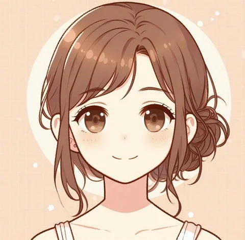 Soft illustrated portrait — C0003