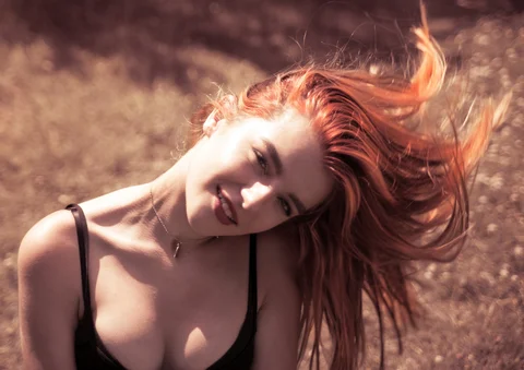 woman hair