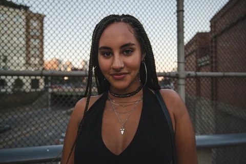smiling woman