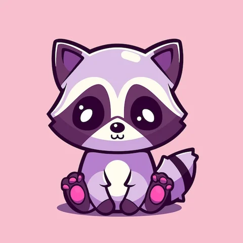 Pink Raccoon