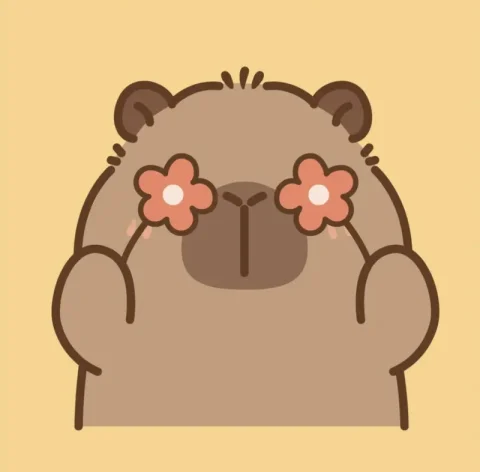 Loạt avatar capybara cực chất dành cho dân chơi hệ chill