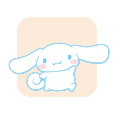 Cinnamoroll line illustration