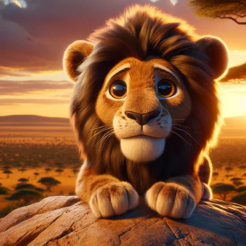 Animoon lion