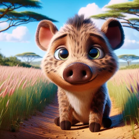 Animoon hyena