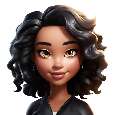 3D character female-08