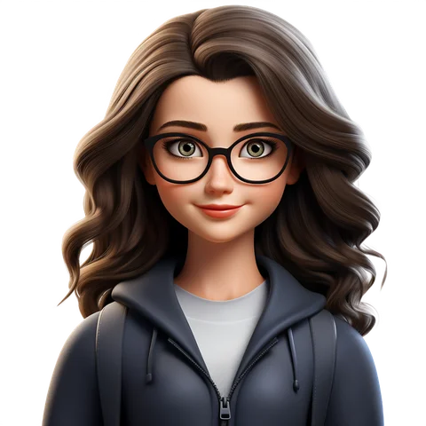 3D character female-14