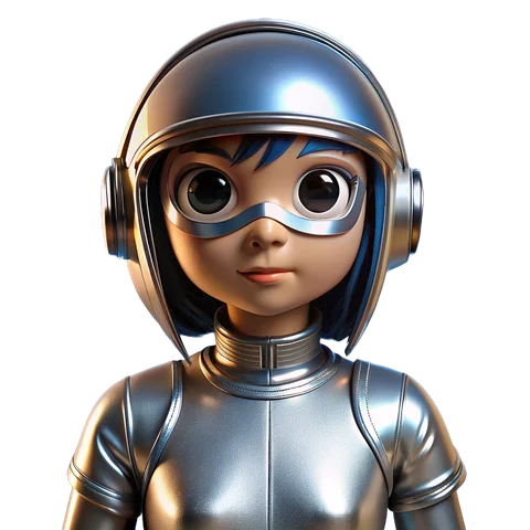 3D character cosmic-03