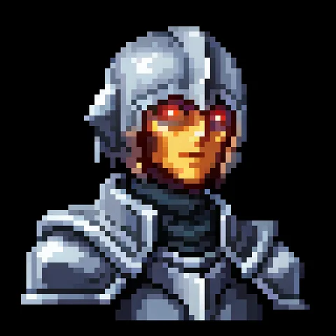 Fantasy pixel character portrait 241