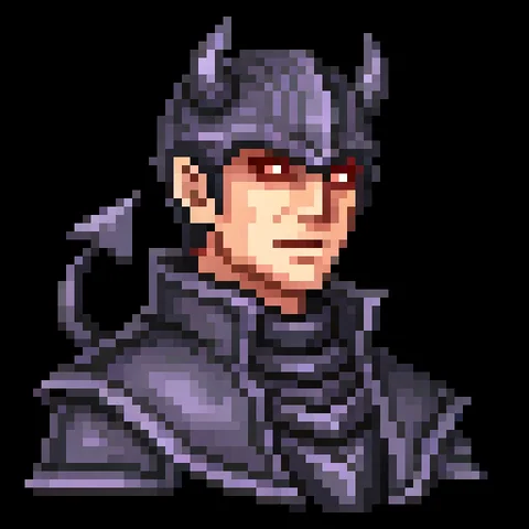 Fantasy pixel character portrait 291