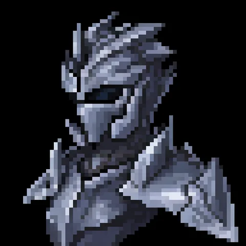 Fantasy pixel character portrait 366