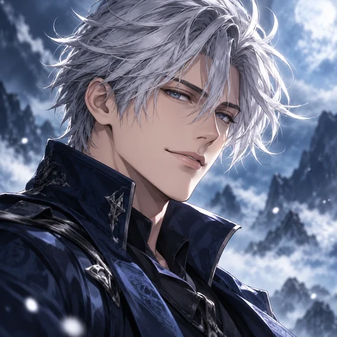Silver Hair in the Storm
