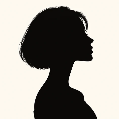 Black Bob Silhouette