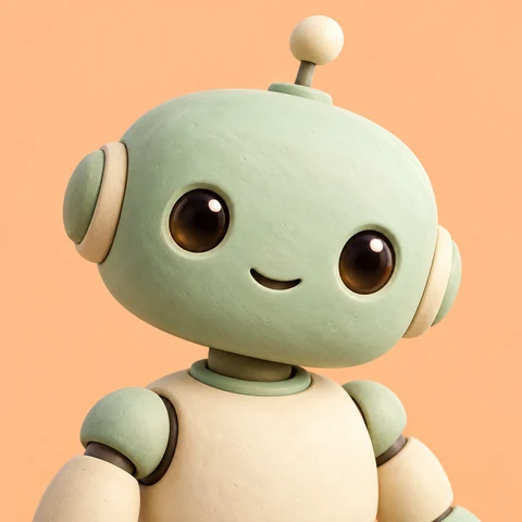 Mint Clay Robot
