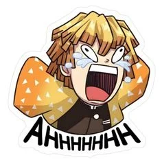Zenitsu — Chibi Shout