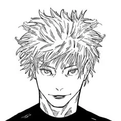 五条悟·漫画线稿
