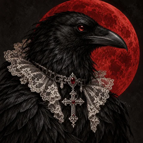 Crimson Moon Ravens · Left