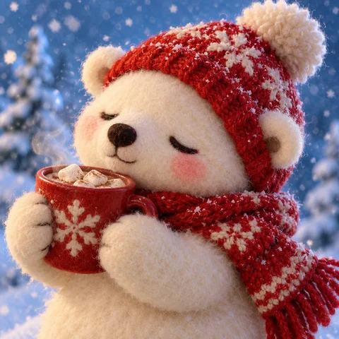 Christmas Cocoa Bears · Derecha