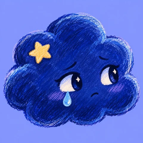 Rain Cloud and Sunshine · Left
