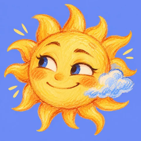 Rain Cloud and Sunshine · Right