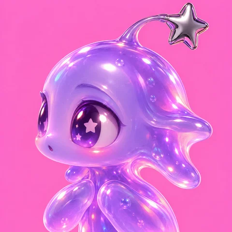 Y2K Jelly Alien Friends · Derecha