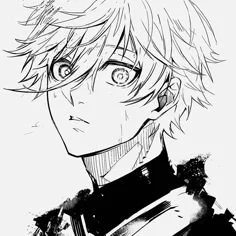 Blue Lock — Wide-Eyed Manga Portrait