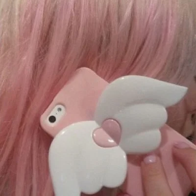 Pink Winged-Heart Phone Case