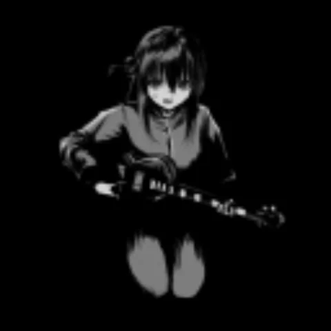 Anime Guitarist in the Dark