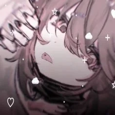 Pink Y2K Anime Portrait