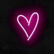 Pink Neon Heart