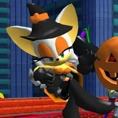 Halloween Fox in a Witch Hat