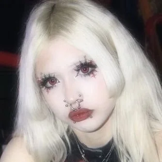 Pale Gothic Makeup Portrait