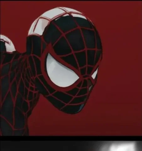Miles Morales Mask Close-Up