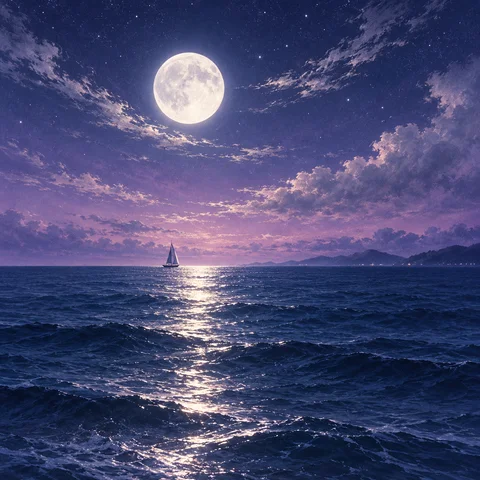 Quiet blue