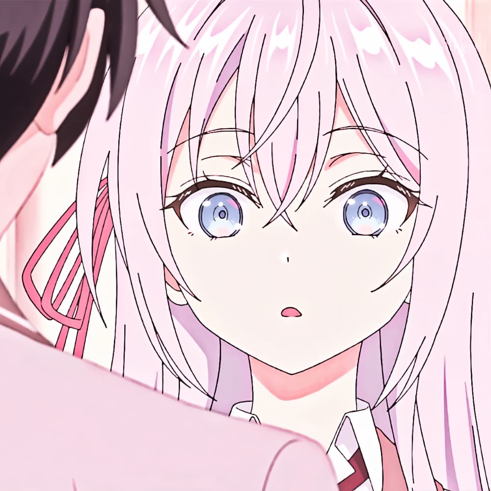 Alya & Masachika: Pink School Uniforms | Alya Sometimes Hides Her Feelings in Russian · Right