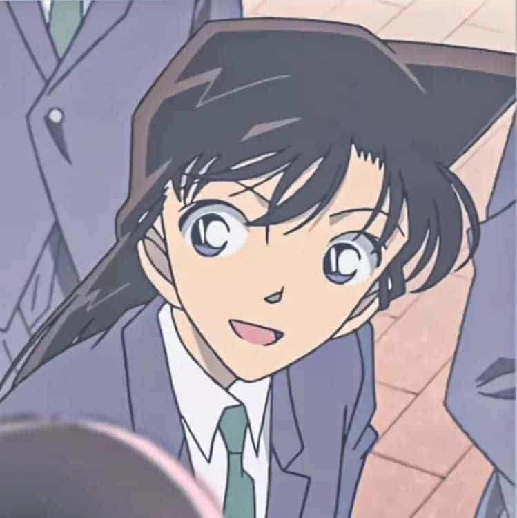 Detective Conan — Shinichi & Ran: Classroom Glances · Izquierda