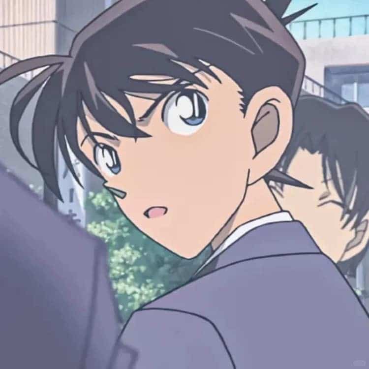 Detective Conan — Shinichi & Ran: Classroom Glances · Derecha