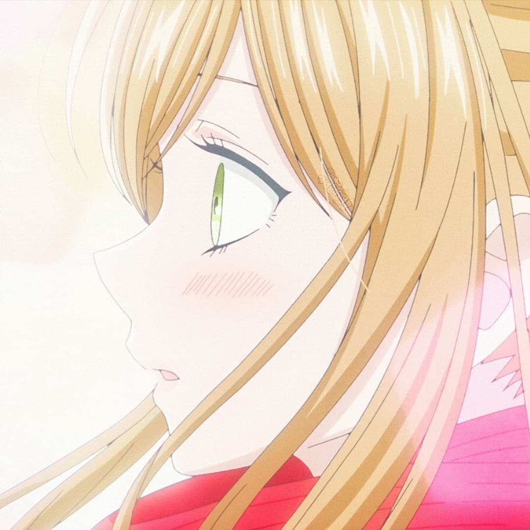 Yamada & Akane: Quiet Glances | My Love Story with Yamada-kun at Lv999 · Right