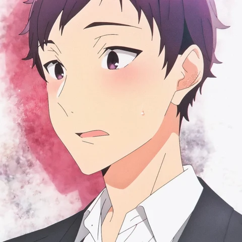Horimiya — Yuki & Toru: Side Glances and Smiles · Derecha