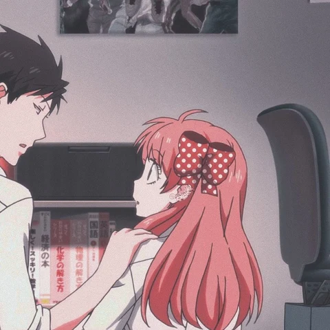 Monthly Girls' Nozaki-kun — Nozaki & Chiyo: Side-by-Side School Uniforms · Derecha