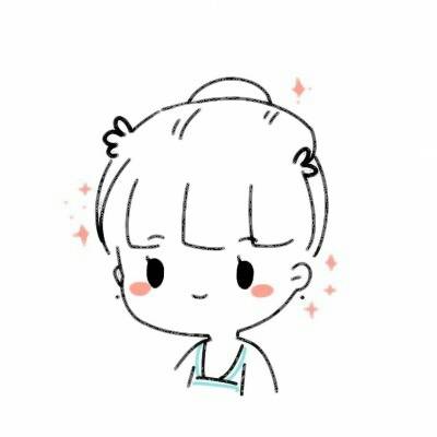 Soft Blushing Line Art — Matching Avatars · Left