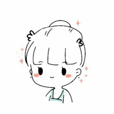 轻轻脸红 · 情侣头像 · 左图