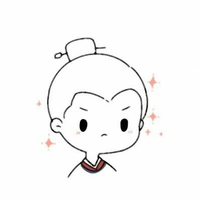 轻轻脸红 · 情侣头像 · 右图