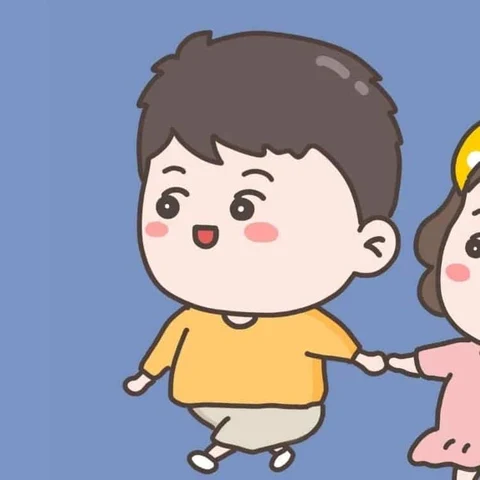 紫黄小情侣 · 情侣头像 · 右图