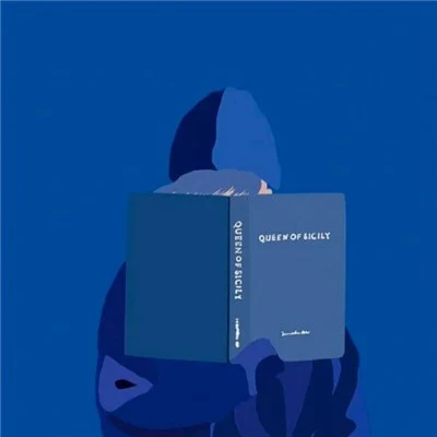 Hidden Behind Blue Books — Matching Avatars · Izquierda