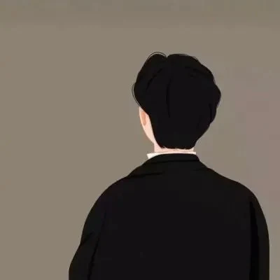 Black Outfit Side Profiles — Matching Avatars · Izquierda