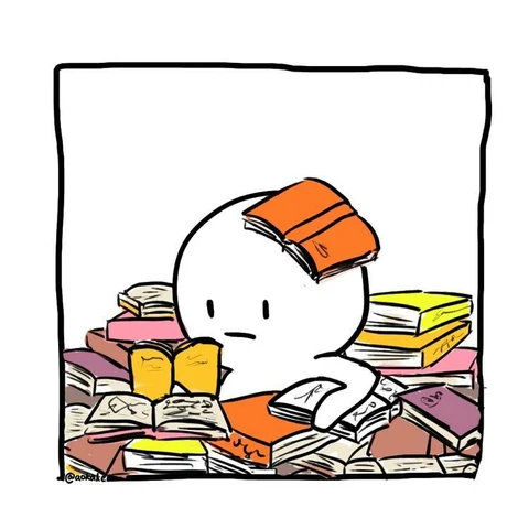 Lost in Books Together — Matching Avatars · Left