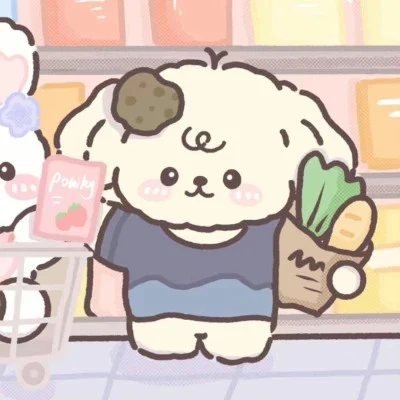 Bear and Bunny's Shopping Cart Ride — Matching Avatars · Right
