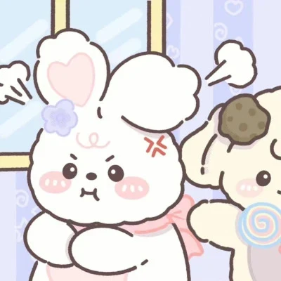 Bear and Bunny's Sweet Lollipops — Matching Avatars · Left