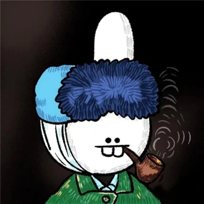 Bunny Characters in Vintage Portraits — Matching Avatars · Left