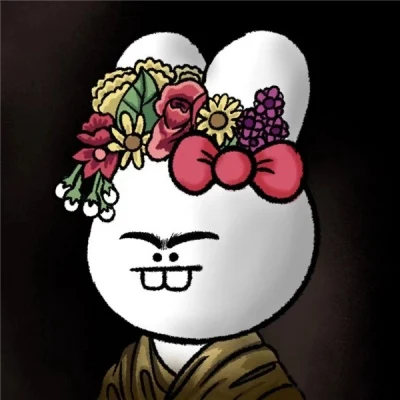 花冠兔兔名画 · 配套头像 · 右图